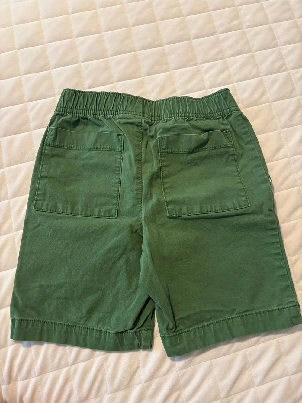 GAP Green Elastic Waist Drawstring Kids Shorts